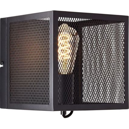 Brilliant - Wall light MAZE 1xE27/40W/230V black
