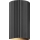 Brilliant - Wall light UNDULA 2xGU10/10W/230V black