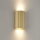 Brilliant - Wall light UNDULA 2xGU10/10W/230V gold