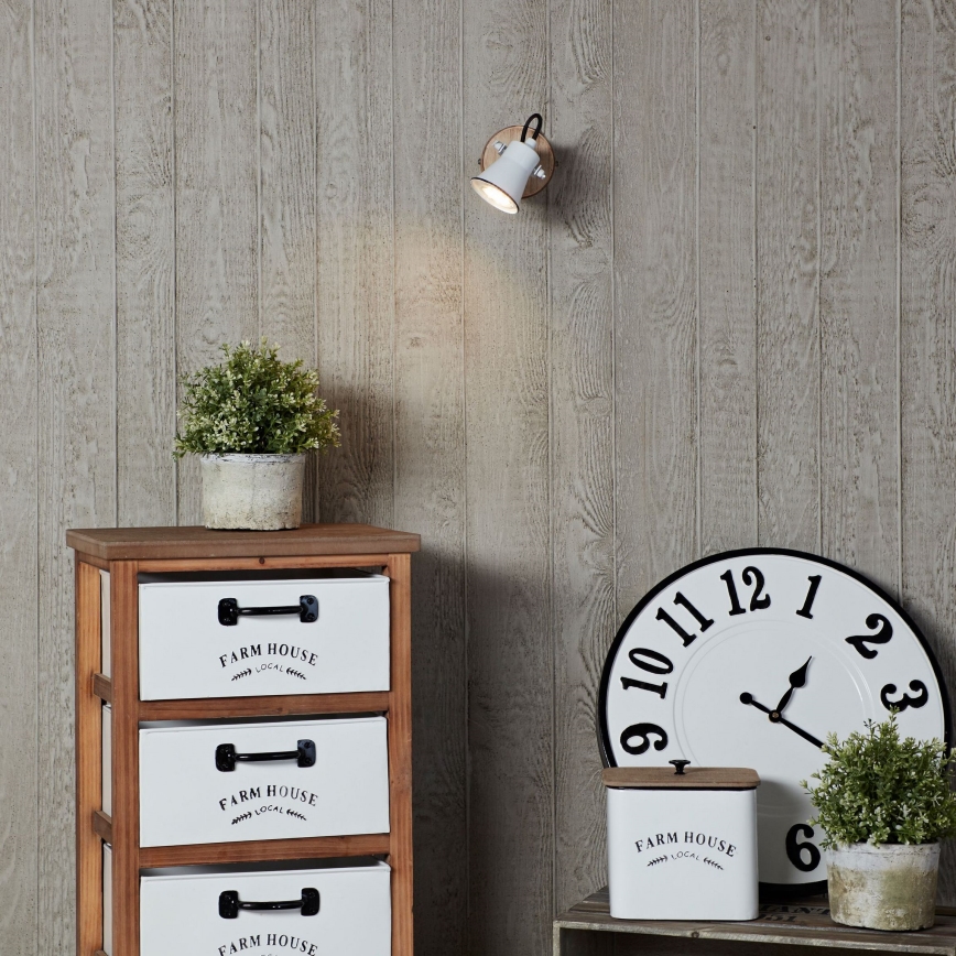 Brilliant - Wall-mounted spotlight SEED 1xGU10/5W/230V white/beige