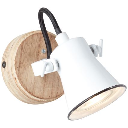 Brilliant - Wall-mounted spotlight SEED 1xGU10/5W/230V white/beige