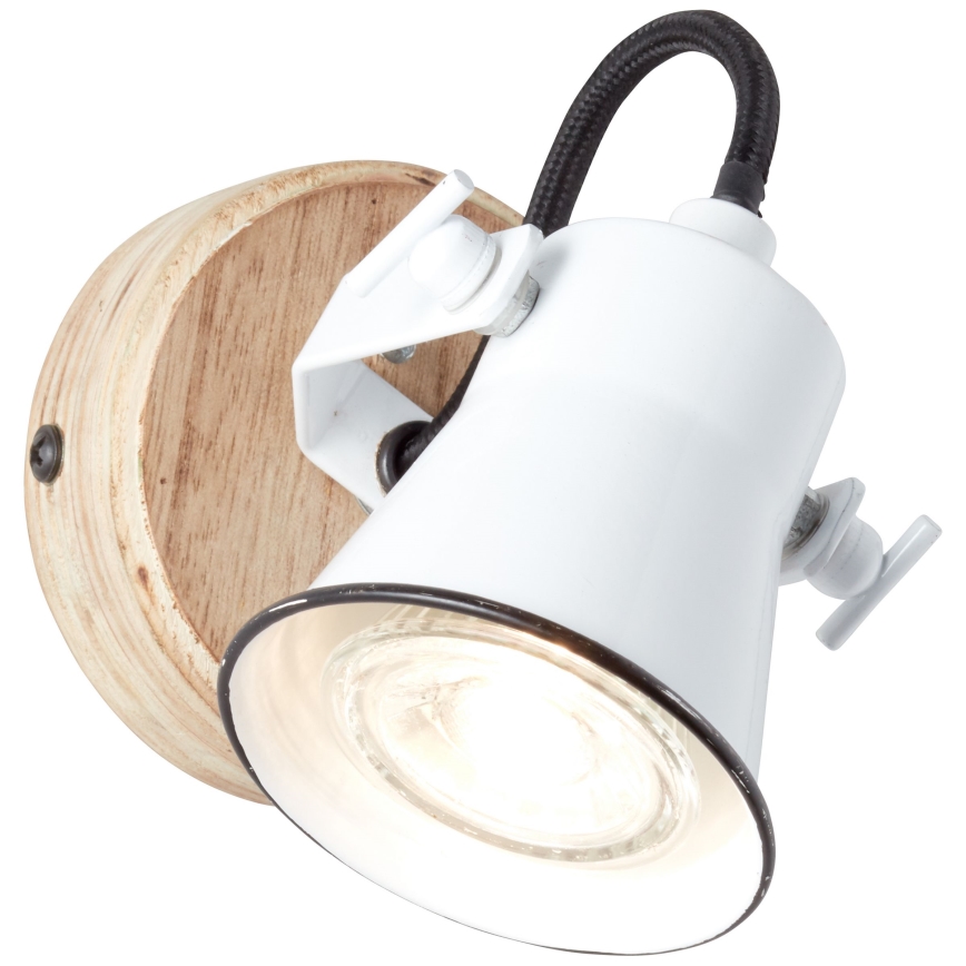 Brilliant - Wall-mounted spotlight SEED 1xGU10/5W/230V white/beige