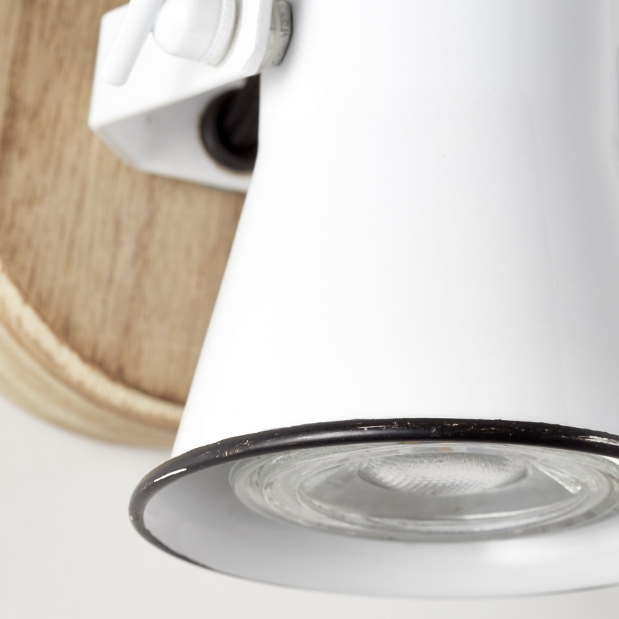 Brilliant - Wall-mounted spotlight SEED 1xGU10/5W/230V white/beige