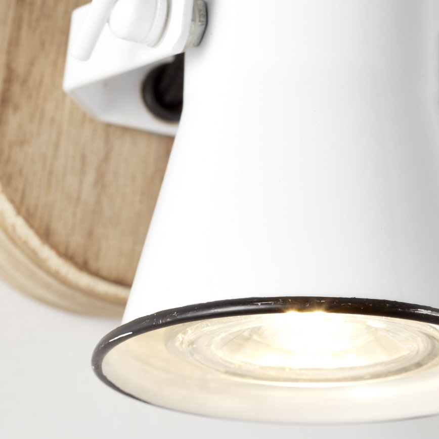 Brilliant - Wall-mounted spotlight SEED 1xGU10/5W/230V white/beige