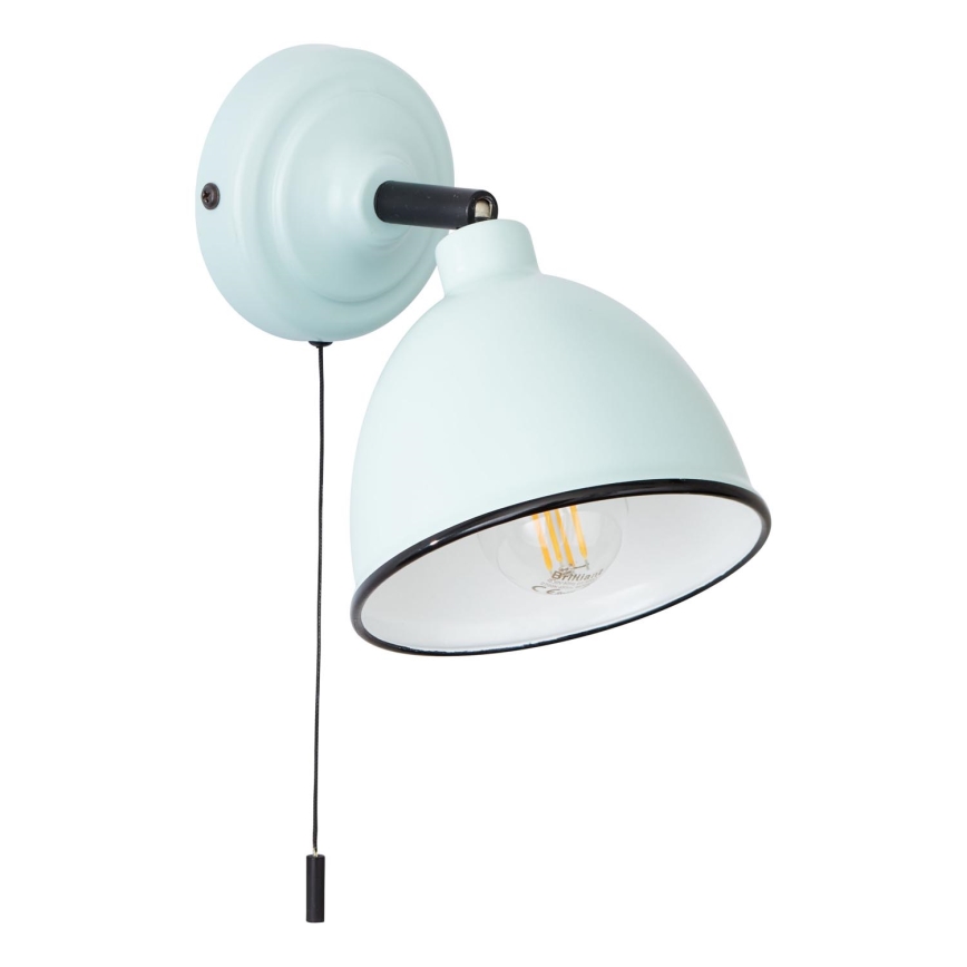 Brilliant - Wall spotlight TELIO 1xE14/28W/230V blue