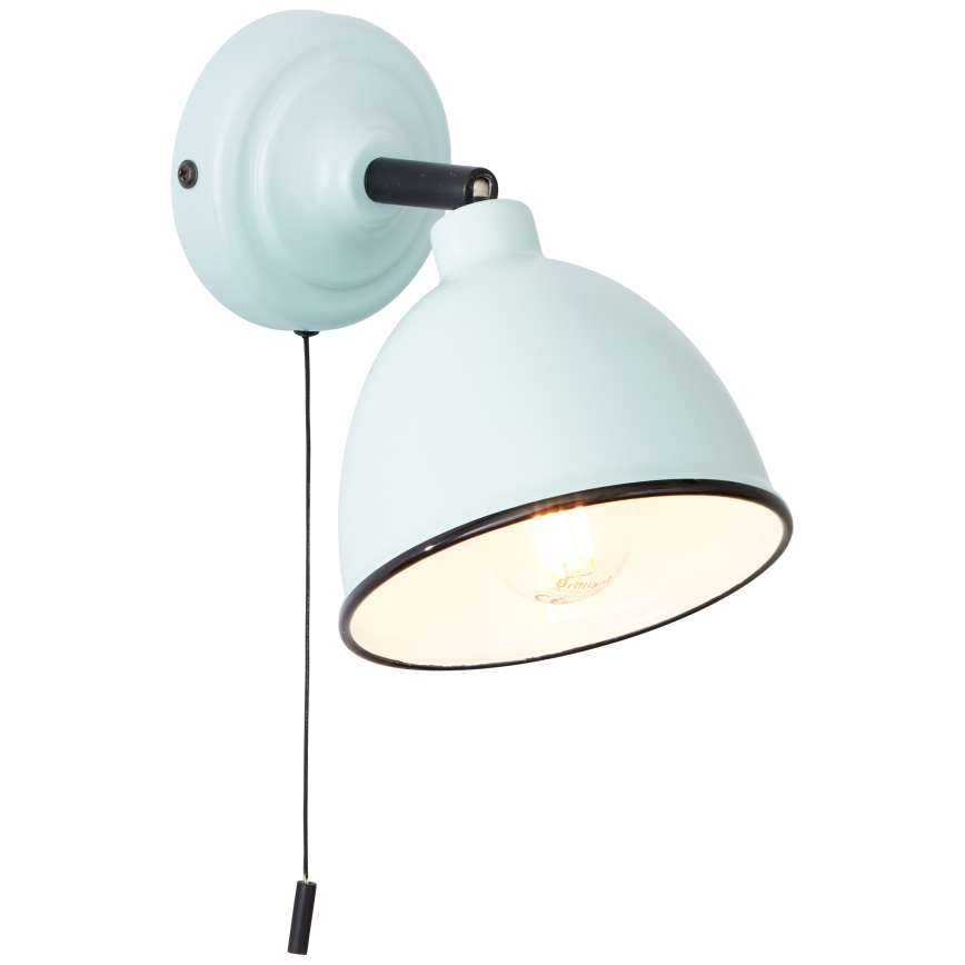 Brilliant - Wall spotlight TELIO 1xE14/28W/230V blue