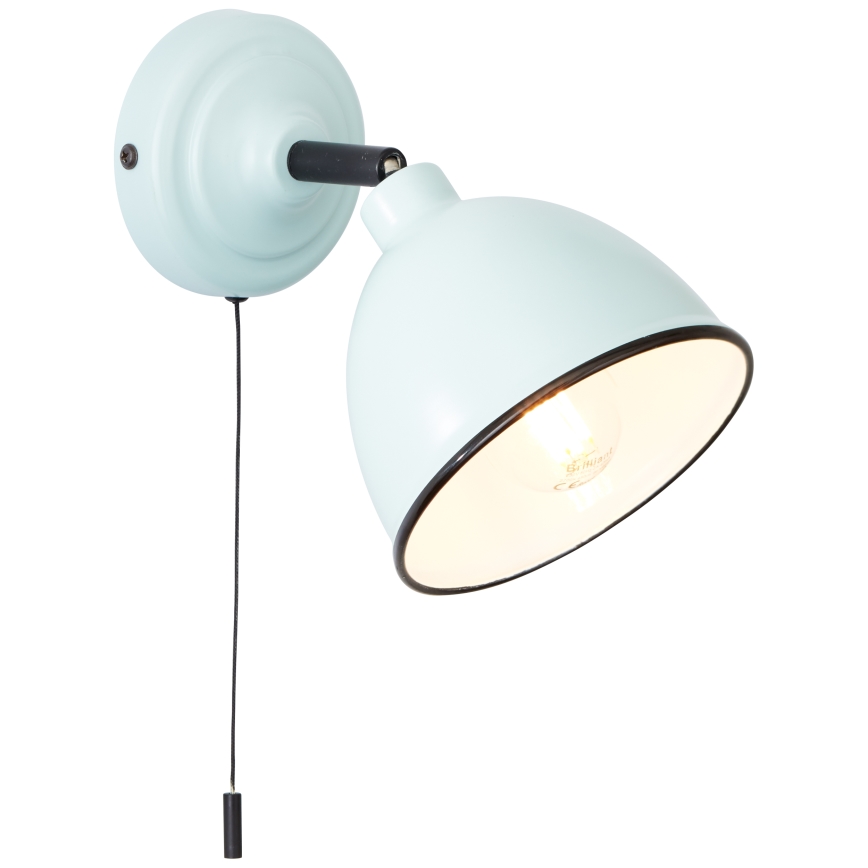Brilliant - Wall spotlight TELIO 1xE14/28W/230V blue