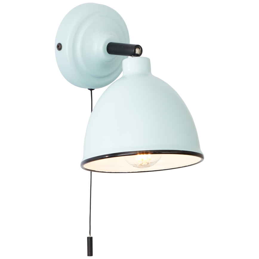 Brilliant - Wall spotlight TELIO 1xE14/28W/230V blue