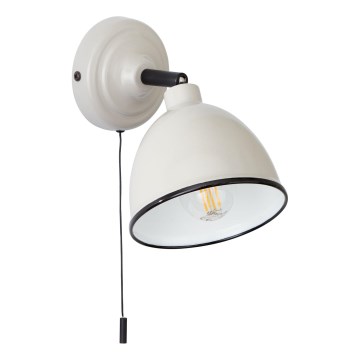 Brilliant - Wall spotlight TELIO 1xE14/28W/230V grey