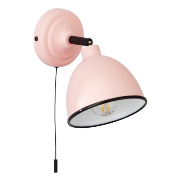 Brilliant - Wall spotlight TELIO 1xE14/28W/230V pink