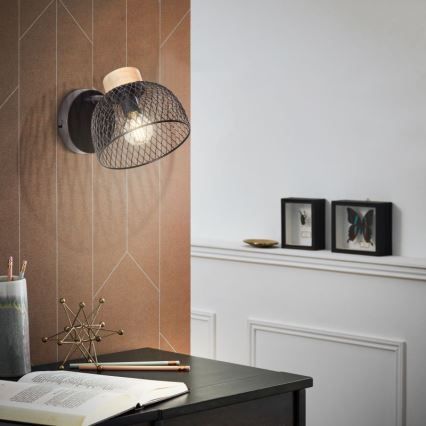 Brilliant - Wall spotlight THUY 1xE14/28W/230V - FSC certified