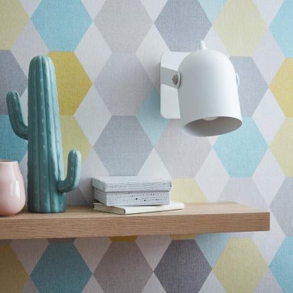 Brilliant - Wall spotlight YAN 1xE27/40W/230V white