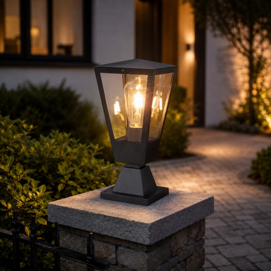 Brilliant - WESTDLIFF Outdoor Lamp 1xE27/20W/230V 30,7 cm IP44 Anthracite