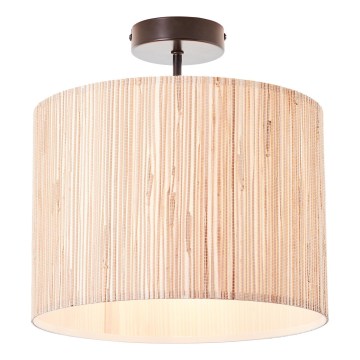 Brilliant - WIMEA ceiling light 1xE27/52W/230V Ø 30 cm black/beige