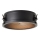 Brilliant - ZOIS Ceiling Light, 1x E27/60W/230V, Ø 30 cm, Black