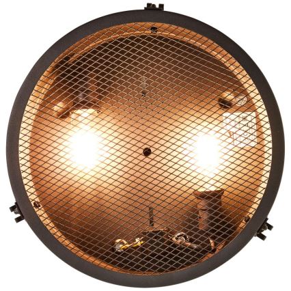 Brilliant - ZOIS ceiling light 2x E27 / 28W / 230V, Ø 34 cm