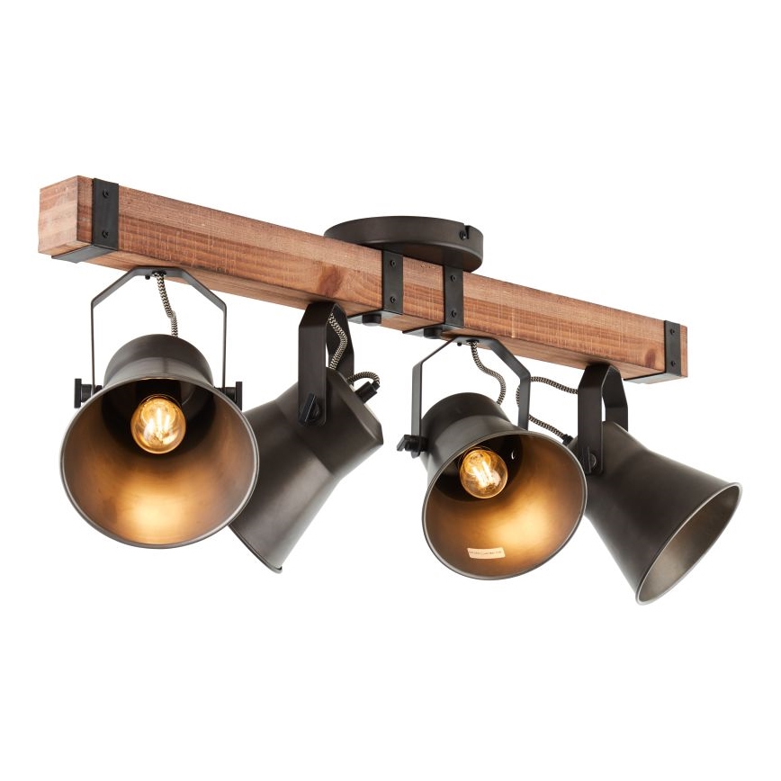 Brilliant - Spotlight DECCA 4xE27/10W/230V
