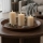 BRILLO 3x LED Candle Set, cream, LED/3xAAA, with remote control
