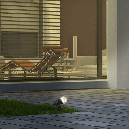 Brilo 3078-015 - LED Outdoor light TERRA 1xGU10/3W/230V IP44