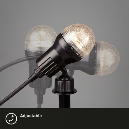 Brilo 3078-015 - LED Outdoor light TERRA 1xGU10/3W/230V IP44