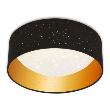 Brilo 3482-015 - LED Ceiling light MAILA STARRY LED/12W/230V black/gold