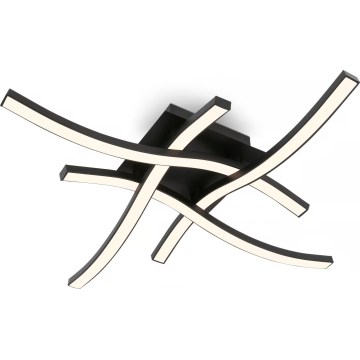 Brilo 3677-045 - LED Ceiling Light, 14.4W, 230V, Black