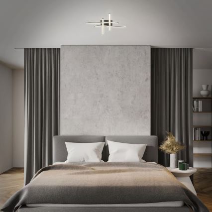 Brilo 3677-045 - LED Ceiling Light, 14.4W, 230V, Black