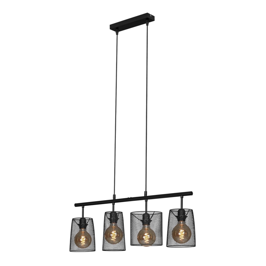 Brilo 4026-045 - Chandelier on a string RETRO 4xE27/60W/230V