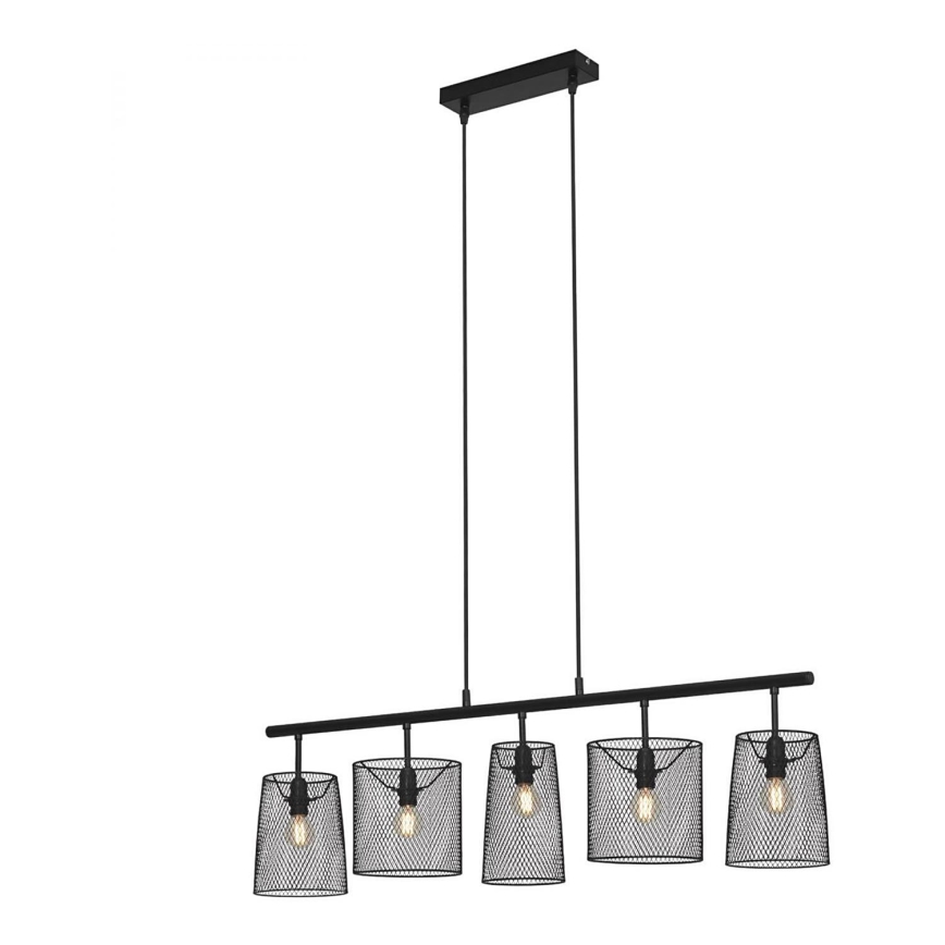 Brilo 4076-055 - Chandelier on a string RETRO 5xE14/40W/230V
