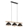 Brilo - Chandelier on a string 3xE27/40W/230V rubber tree