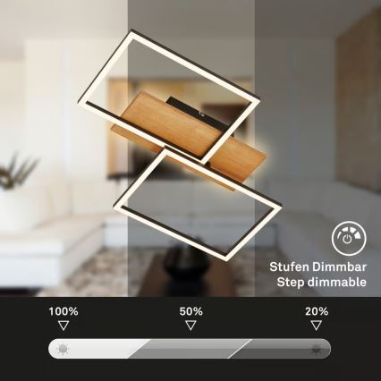 Brilo - CORNICE LED Dimmable Ceiling Light 30W/230V 3000K