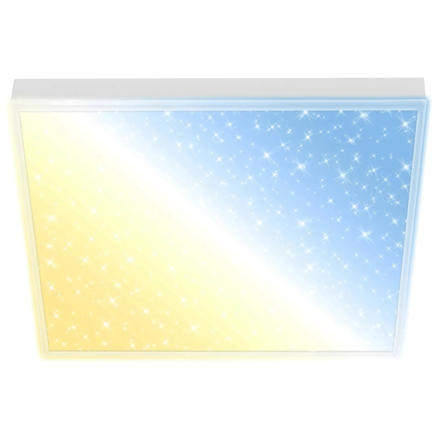 Brilo - Dimmable Surface-Mounted LED Panel 21W/230V 3000-6500K + Remote Control