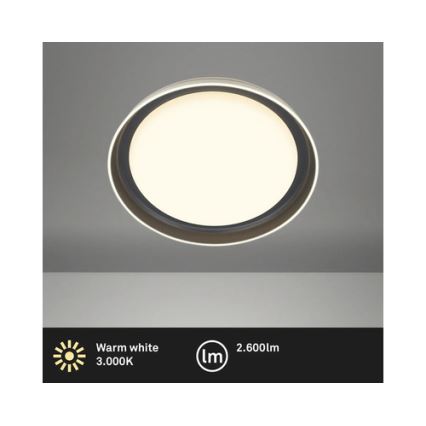 Brilo - IJUS LED Ceiling Light LED/24W/230V 3000K Ø 43 cm