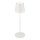 Brilo - KIKI LED Dimmable Rechargeable Touch Outdoor Table Lamp, 2.6W/5V, IP44, 2600 mAh, White