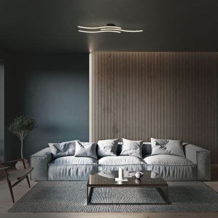 Brilo - LED Ceiling light LED/19W/230V 3000K black