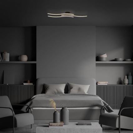 Brilo - LED Ceiling light LED/19W/230V 3000K black