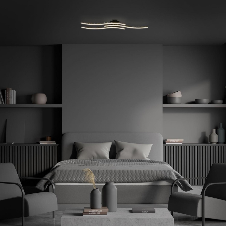 Brilo - LED Ceiling light LED/19W/230V 3000K black