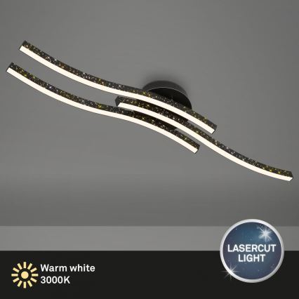 Brilo - LED Ceiling light LED/19W/230V 3000K black