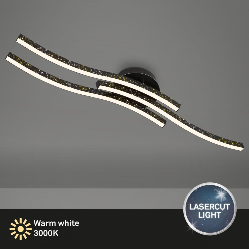 Brilo - LED Ceiling light LED/19W/230V 3000K black