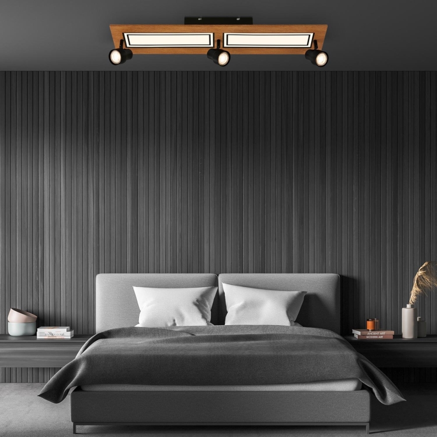 Brilo - LED Ceiling light LED/24W/230V + 3xGU10/9W 3000K