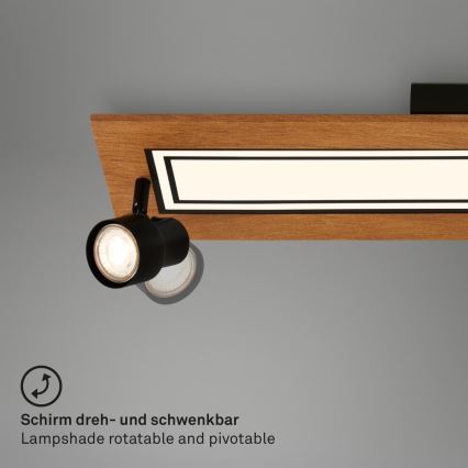 Brilo - LED Ceiling light LED/24W/230V + 3xGU10/9W 3000K