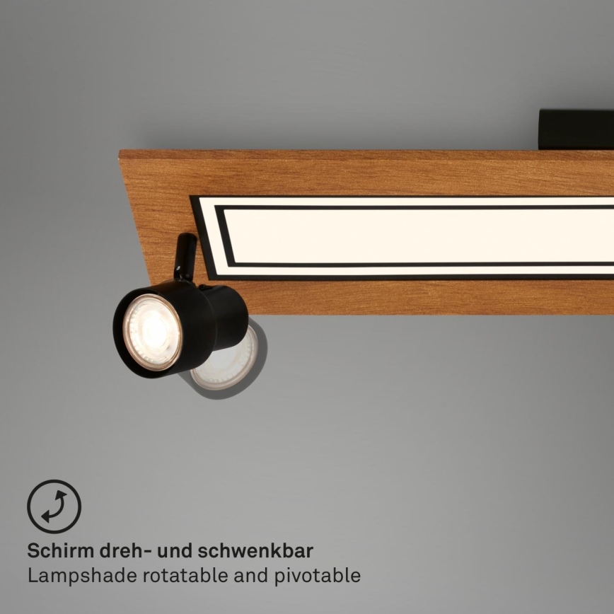 Brilo - LED Ceiling light LED/24W/230V + 3xGU10/9W 3000K