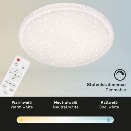 Brilo - LED Ceiling Light LED/48W/230V Ø 60 cm