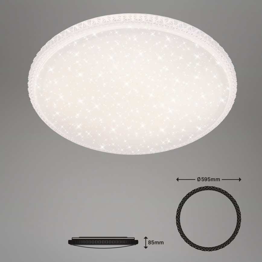 Brilo - LED Ceiling Light LED/48W/230V Ø 60 cm