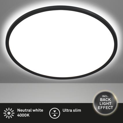 Brilo - LED Ceiling light SLIM LED/18W/230V d. 29,3 cm