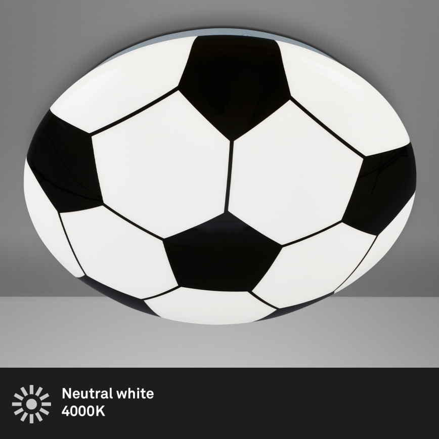 Brilo - LED Children's ceiling light FOTBALL LED/12W/230V
