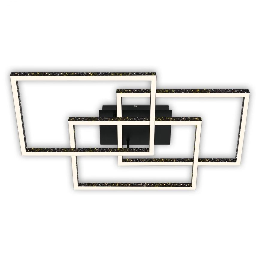 Brilo - LED Dimmable ceiling light FRAME LED/57W/230V 3000K black