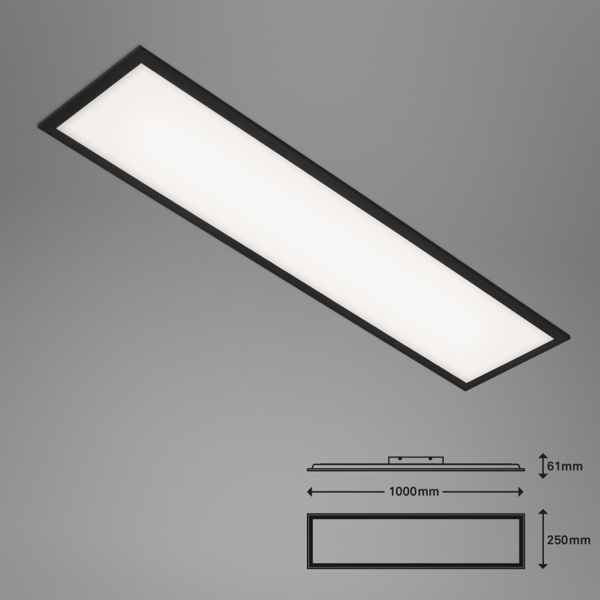 Brilo - LED Dimmable ceiling light PIATTO LED/24W/230V 3000-6500K 100x25 cm + remote control