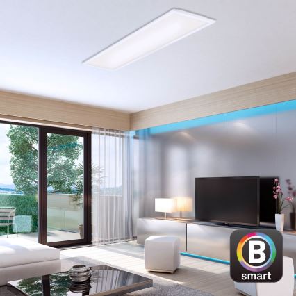 Brilo - LED Dimmable ceiling light PIATTO LED/28W/230V 3000-6500K Wi-Fi Tuya + remote control