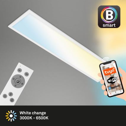 Brilo - LED Dimmable ceiling light PIATTO LED/28W/230V 3000-6500K Wi-Fi Tuya + remote control